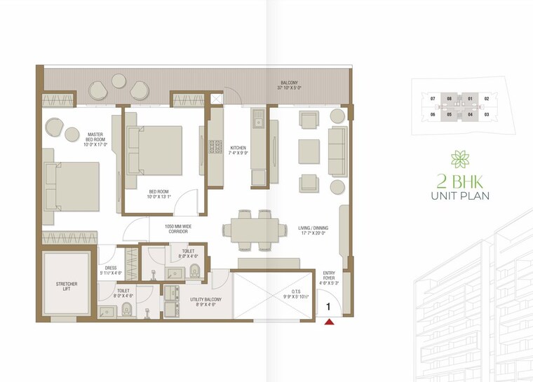Team Area, krishna nagar 2 Bedroom 1407 Sq.Ft. Apartment In Krishna Nagar Lucknow 10579621