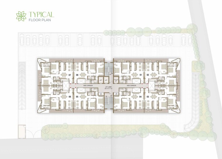 Team Area, krishna nagar 2 Bedroom 1407 Sq.Ft. Apartment In Krishna Nagar Lucknow 10579621