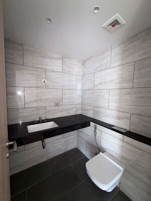 Bathroom in 3 BHK Apartment at Shri Nakoda Ratan Address, Prabhadevi – for Rent