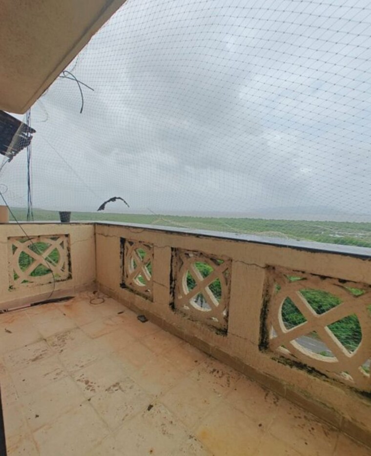 Balcony, palm-beach-chs 3 Bedroom 1500 Sq.Ft. Apartment In Nerul Sector 4 Navi Mumbai 10579816
