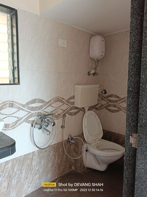 Bathroom in 1 BHK Apartment at Agarwal Heights, Virar West – for Sale