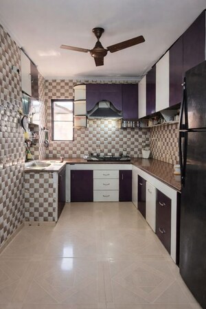 Kitchen in 2 BHK Builder Floor at Tagore Garden – for Rent