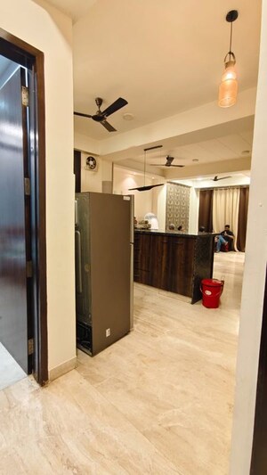Kitchen in 3 BHK Builder Floor at Sushant Lok I – for Rent