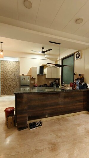 Kitchen in 3 BHK Builder Floor at Sushant Lok I – for Rent