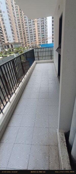 Balcony in 3 BHK Apartment at Panchsheel Greens II, Sector 16 Greater Noida – for Sale