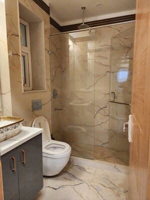 Bathroom in 3 BHK Builder Floor at Safdarjung Enclave – for Sale