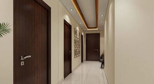 Building Lobby in 4 BHK Apartment at Mahagun Medalleo, Sector 107 – for Sale