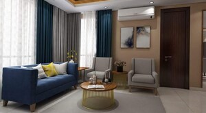 Living Room in 4 BHK Apartment at ABA County 107, Sector 107 – for Sale