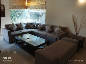 Living Room in 4 BHK Builder Floor at Greater Kailash – for Rent