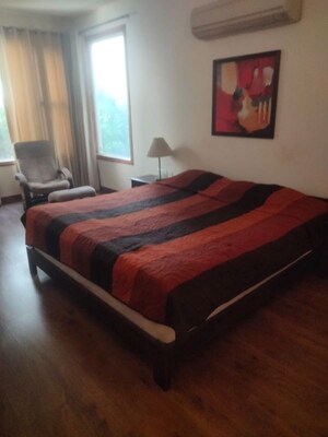 Bedroom in 4 BHK Builder Floor at Greater Kailash – for Rent
