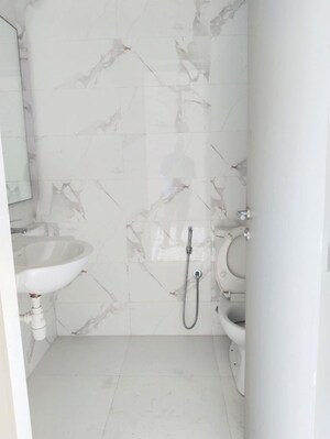 Bathroom in 2 BHK Apartment at Hiranandani Fortune City, New Panvel – for Rent