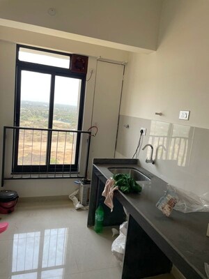 Kitchen in 1 BHK Apartment at Unique Sky City, Virar East – for Rent