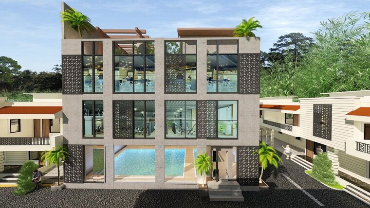 Exterior View, sindhuja-greens 3 Bedroom 1800 Sq.Ft. Villa In Sector 10 Greater Noida Greater Noida 10579921