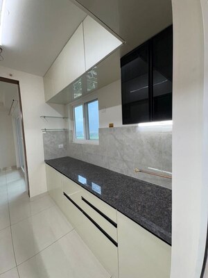 Kitchen in 2.5 BHK Apartment at Aparna Sarovar Zicon, Nallagandla – for Rent
