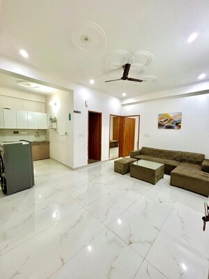 Living Room in 2 BHK Builder Floor at Sector 15 – for Rent