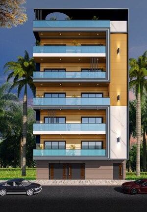 4 BHK Builder Floor – Exterior View View at Satbari - for Sale