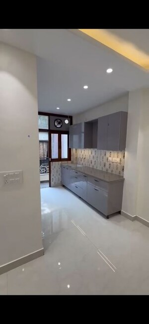 Kitchen in 1 BHK Builder Floor at Khirki Extension – for Sale
