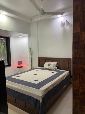 Bedroom in 3 BHK Apartment at Al Hira CHS, Andheri West – for Rent
