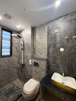 Bathroom in 3 BHK Builder Floor at East Of Kailash – for Sale