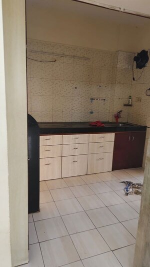 Bathroom in 2 BHK Apartment at Mahavir Vaibhav, Kopar Khairane – for Rent
