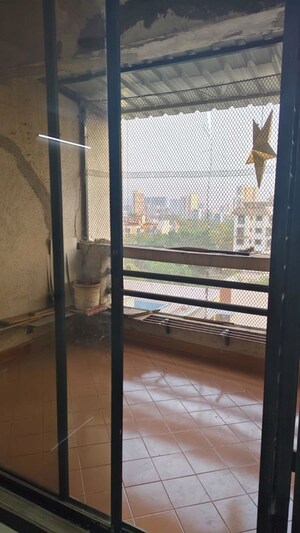 Balcony in 2 BHK Apartment at Mahavir Vaibhav, Kopar Khairane – for Rent