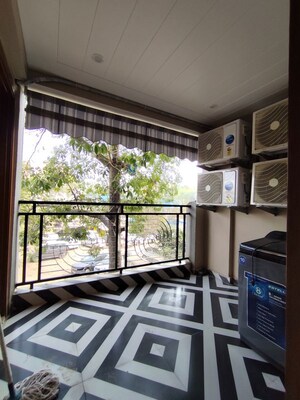 Balcony in 4 BHK Builder Floor at Shanti Kunj – for Sale
