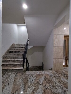 Staircase in 4 BHK Builder Floor at Shanti Kunj – for Sale