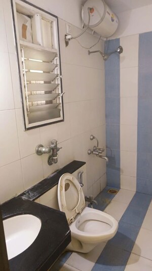 Bathroom in 3 BHK Apartment at Giridhar Oasis, Kharadi – for Rent
