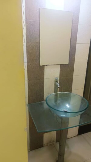 Bathroom in 3 BHK Apartment at Giridhar Oasis, Kharadi – for Rent