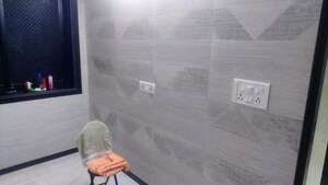 Bathroom in 3 BHK Apartment at Kalash Udyan, Kopar Khairane – for Rent