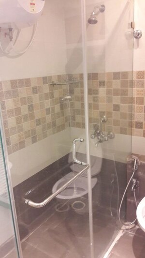 Bathroom in 3 BHK Apartment at Prajay Megapolis, Kukatpally – for Rent