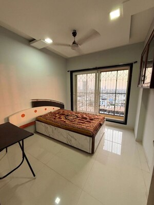 Bedroom in 2 BHK Apartment at Sai Proviso Aashlesha, Kopar Khairane – for Rent