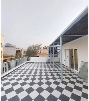 Terrace in 6 BHK Independent House at Chattarpur – for Sale