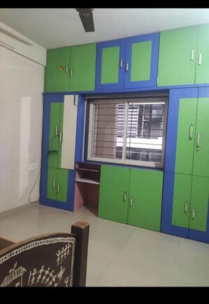 Kitchen in 2 BHK Apartment at Essentia CHS, Rahatani – for Rent