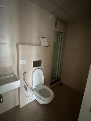 Bathroom in 2 BHK Apartment at Godrej Emerald, Ghodbunder Road – for Rent