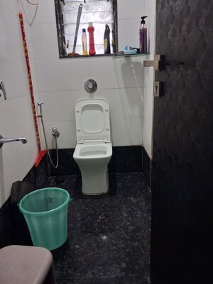 Bathroom in 2 BHK Apartment at Midcity The Chakravarti Ashok CHSL, Andheri East – for Rent