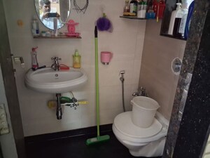 Bathroom in 2 BHK Apartment at Midcity The Chakravarti Ashok CHSL, Andheri East – for Rent