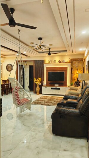 Living Room in 2 BHK Apartment at United Dreams, Whitefield – for Rent