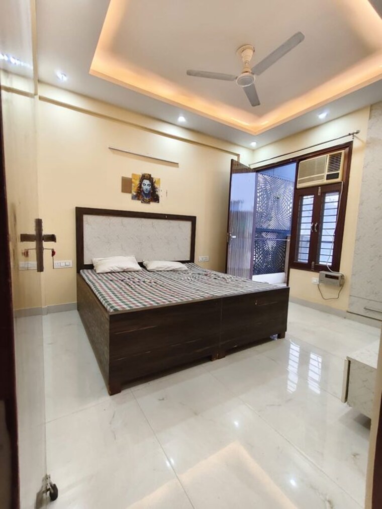 Bedroom, patel nagar 2 Bedroom 1200 Sq.Ft. Builder Floor In Patel Nagar Gurgaon 10580096