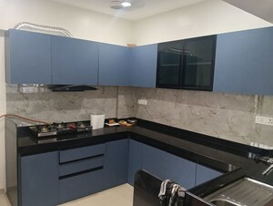 Kitchen in 3 BHK Apartment at Pride Platinum, Baner – for Rent
