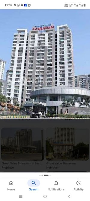 4 BHK Apartment For Rent in Great Value Sharanam, Sector 107