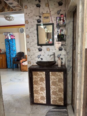 Bathroom in 1 BHK Apartment at Lata Annexe CHS, Borivali East – for Sale