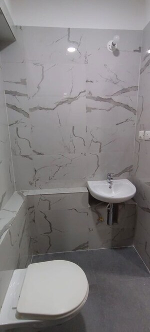 Bathroom in 2 BHK Apartment at Sheth Auris Bliss, Malad West – for Rent