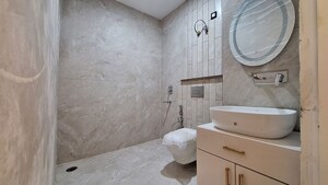 Bathroom in 3 BHK Villa at Dhakoli – for Rent
