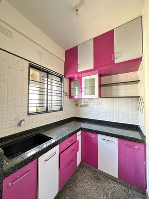 Kitchen in 2 BHK Builder Floor at Hsr Layout – for Rent