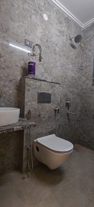 Bathroom in 2 BHK Builder Floor at Mehrauli – for Sale