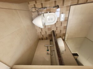 Bathroom in 2 BHK Apartment at Lodha Splendora, Ghodbunder Road – for Rent