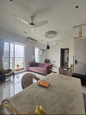 Living Room in 3 BHK Apartment at Ashar Edge, Pokhran Road No Two – for Sale