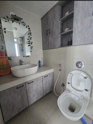 Bathroom in 3 BHK Apartment at Ashar Edge, Pokhran Road No Two – for Sale