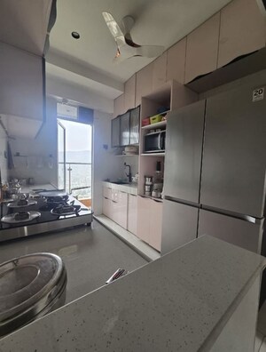 Kitchen in 3 BHK Apartment at Ashar Edge, Pokhran Road No Two – for Sale